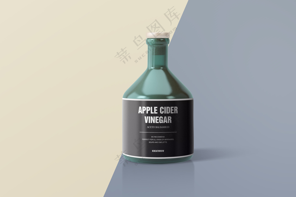 酒瓶样机超市品牌vi包装提案PS模板26