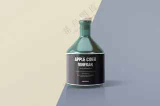 酒瓶样机超市品牌vi包装提案PS模板26