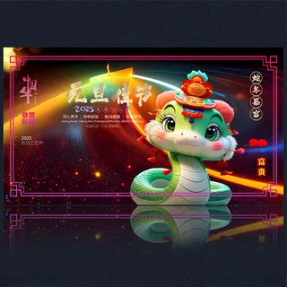 2025新年2025海报开门红