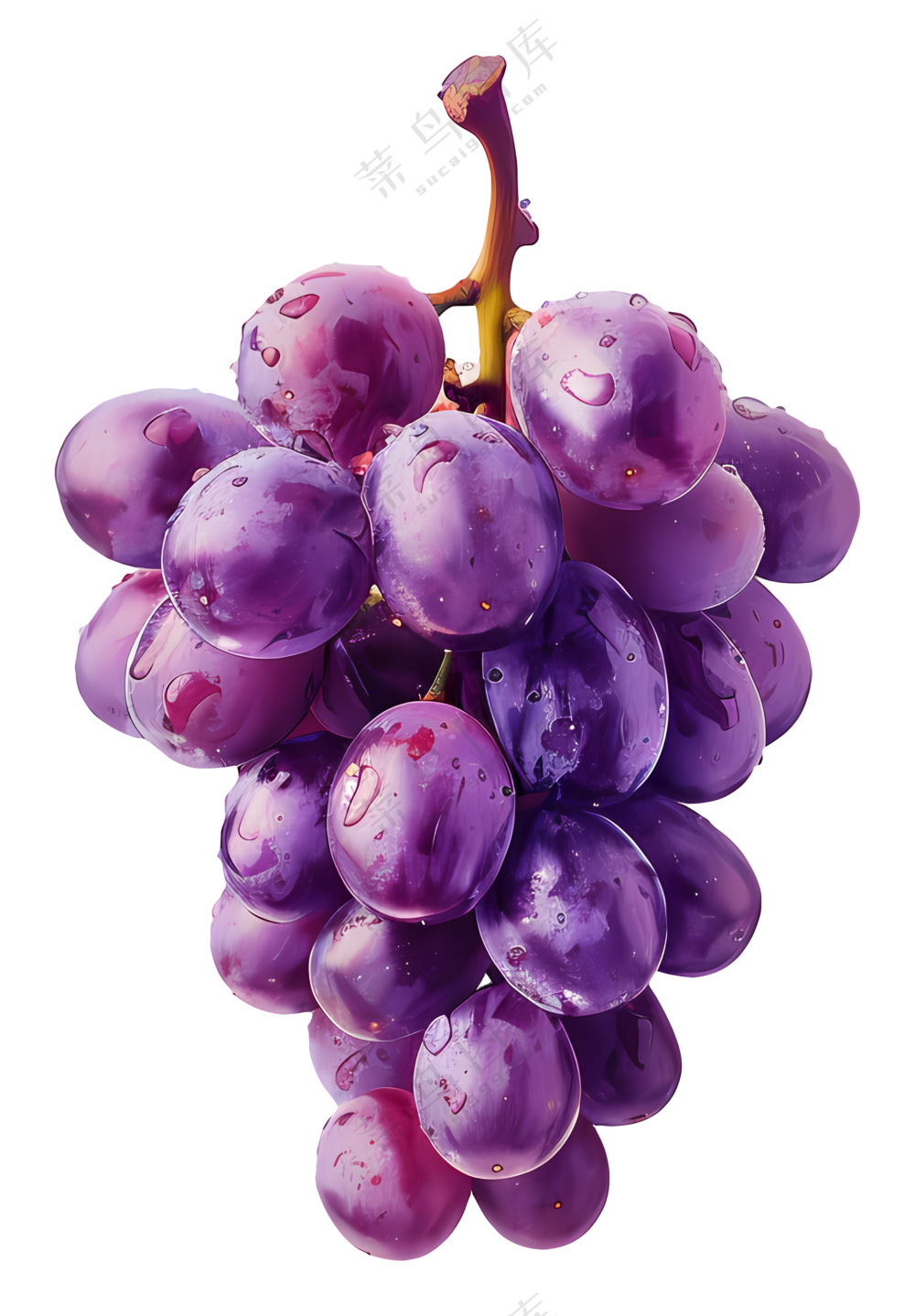 葡萄水果免抠图片