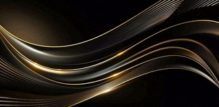 美发造型线条简约大气背景