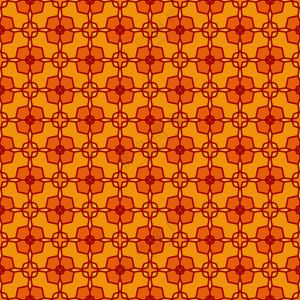 复古几何花纹无缝图案