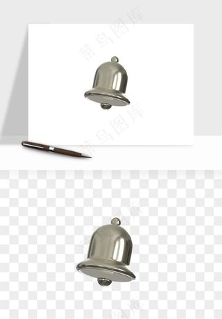 立体潮流金属质感小装饰png免抠