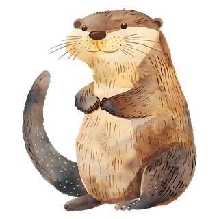 免抠一只卡通的鼹鼠