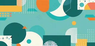 电商促销几何背景