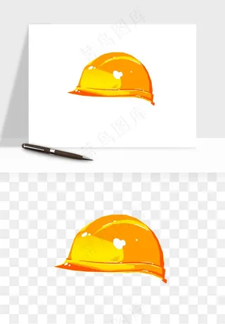 安全帽png免抠