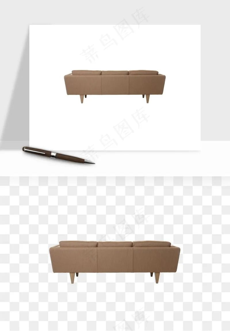现代沙发家具png免抠