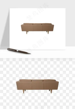 现代沙发家具png免抠