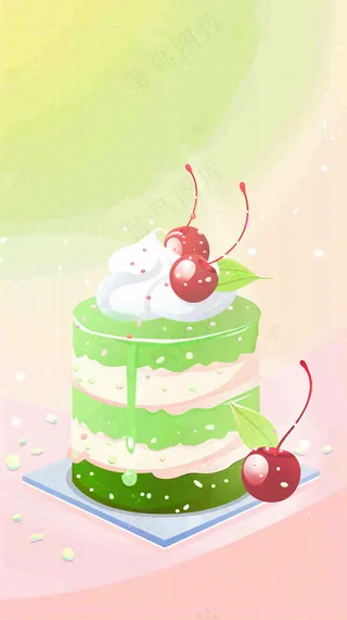 面包蛋糕甜点美食背景