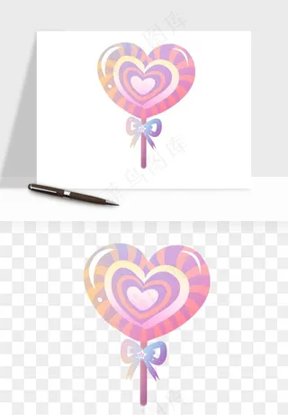 棒棒糖圈圈糖png免抠