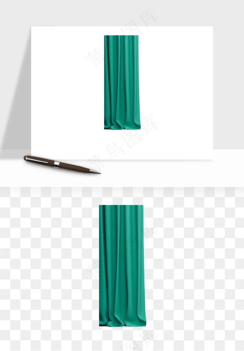 窗帘幕布帷幕png免抠
