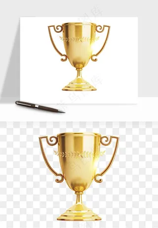荣誉奖杯冠军金奖png免抠