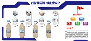 智慧熊_企业文化墙PSD格式_80