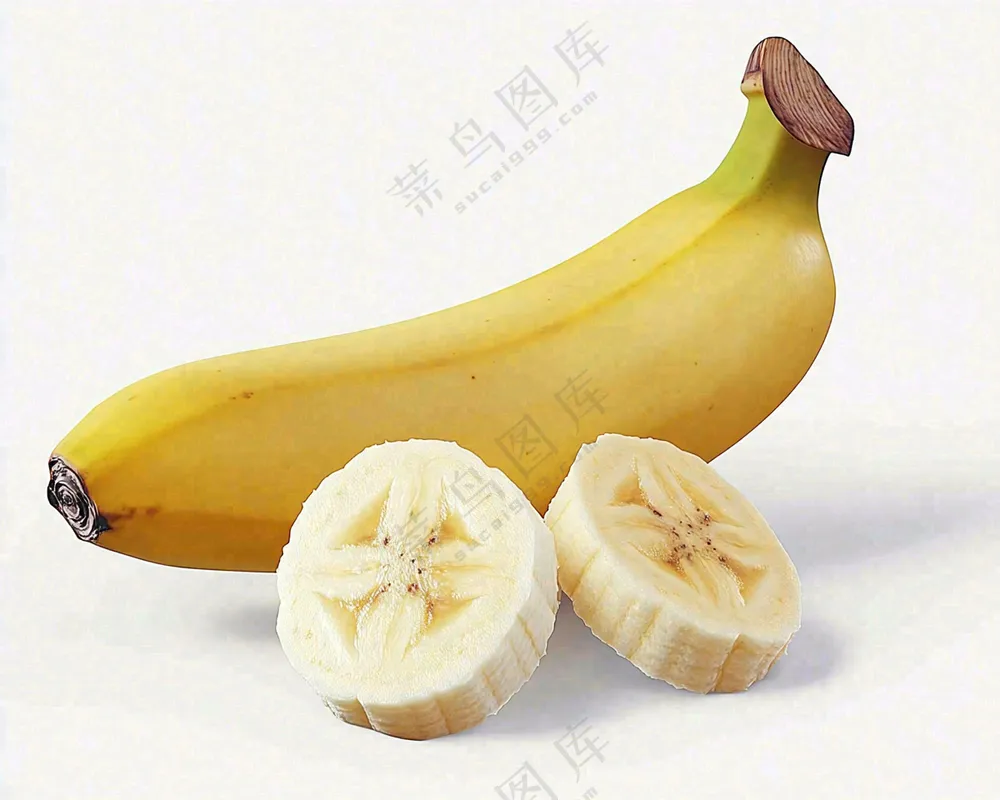 香蕉成熟水果摄影图