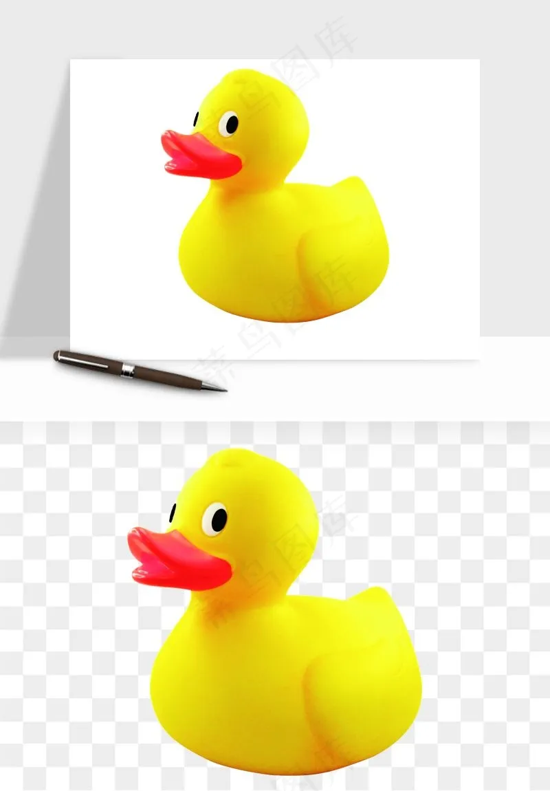 小黄鸭png免抠