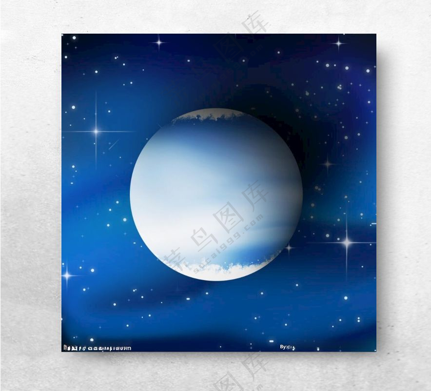 星球星空PSD分层素材