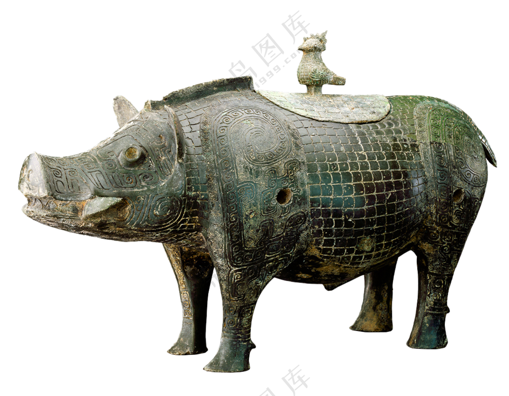 青铜器豕形猪尊
