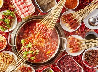 川味麻辣火锅美食图片