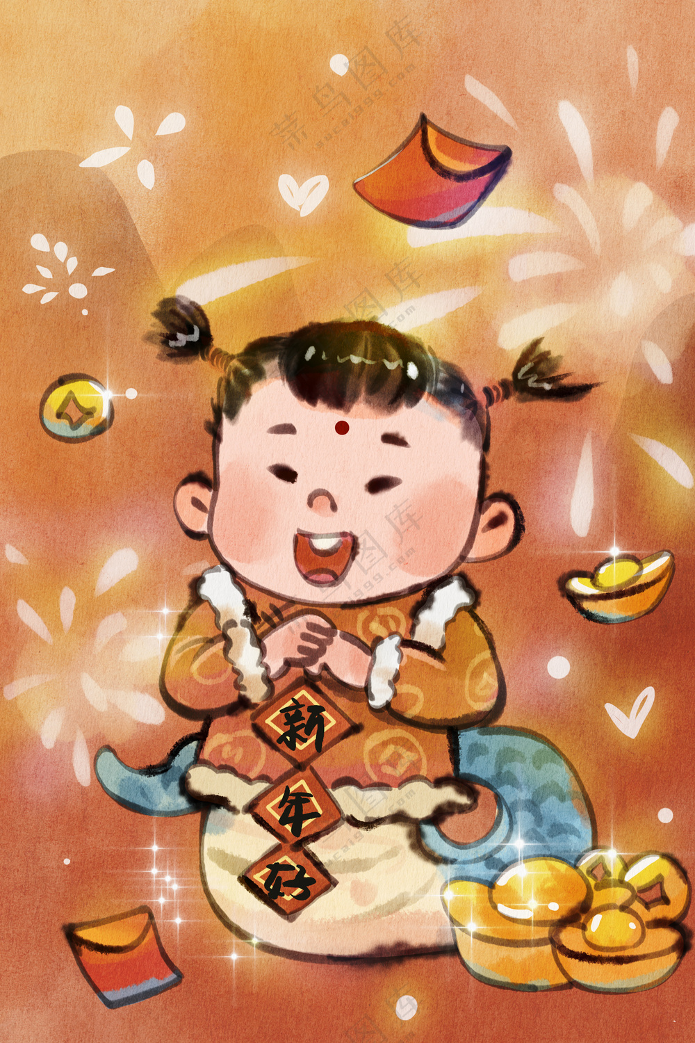 2025年新年除夕春节海报 (9)