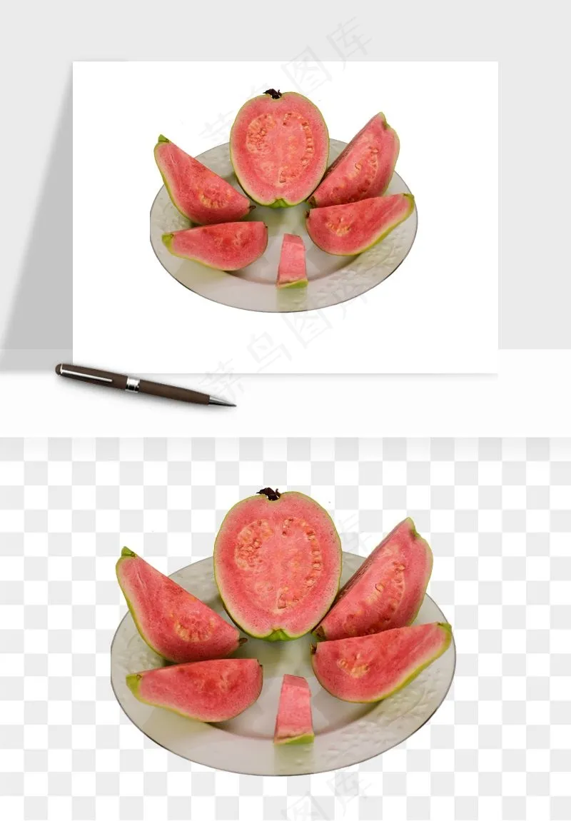 番石榴芭乐水果png免抠