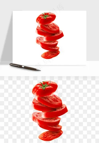 西红柿番茄圣女果png免抠