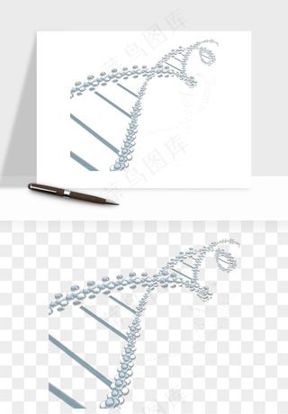 细胞水分子DNA精华成分png免抠