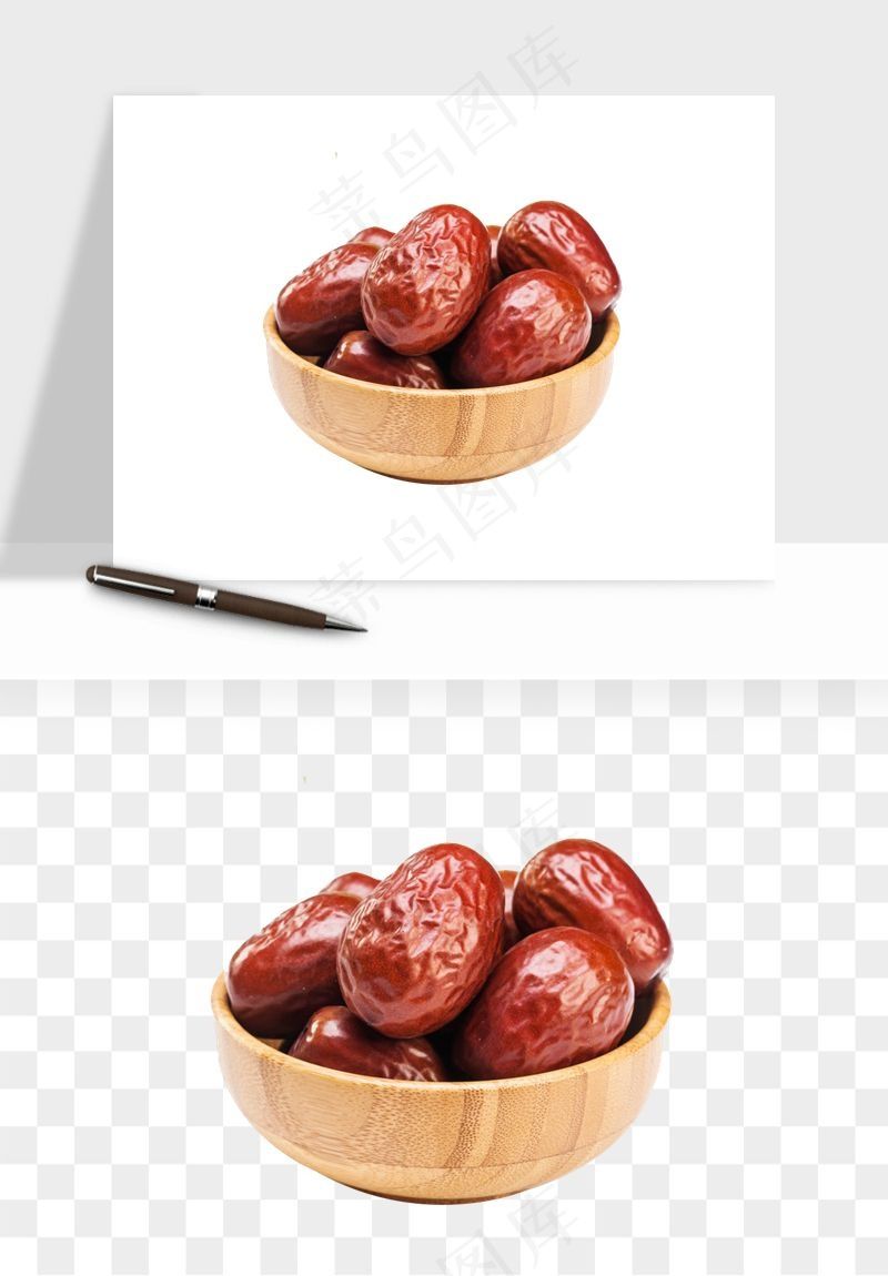 红枣大枣png免抠