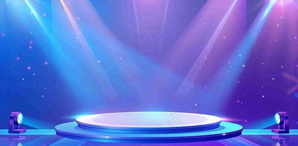 数码科技线光几何背景