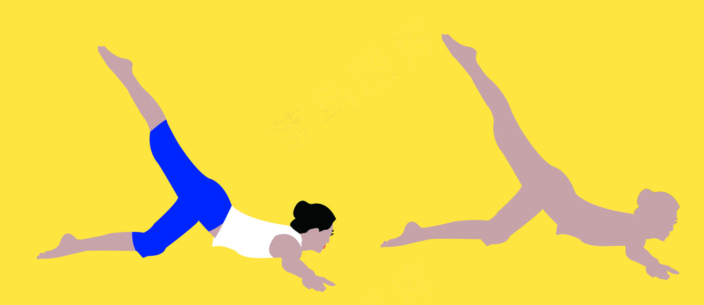 瑜伽体式 飞鸟式