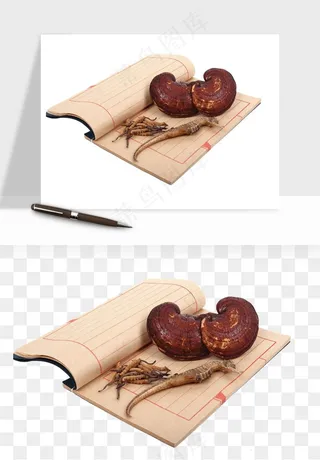 中药养生药材png免抠