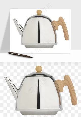 开水壶png免抠