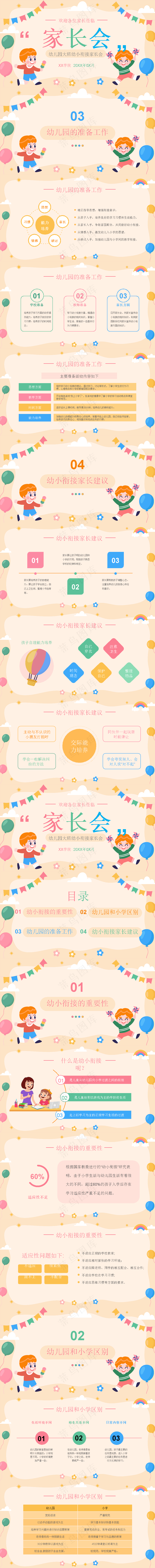 幼儿园家长会ppt