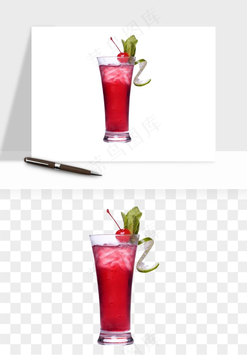 冷饮品果汁饮料png免抠图