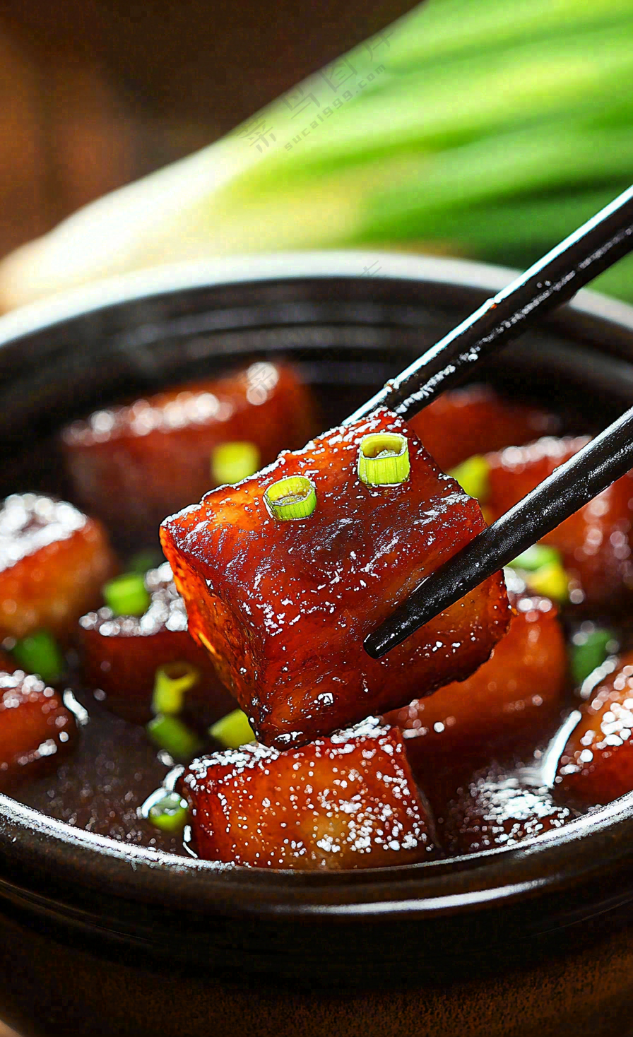 红烧肉东坡肉美食摄影图