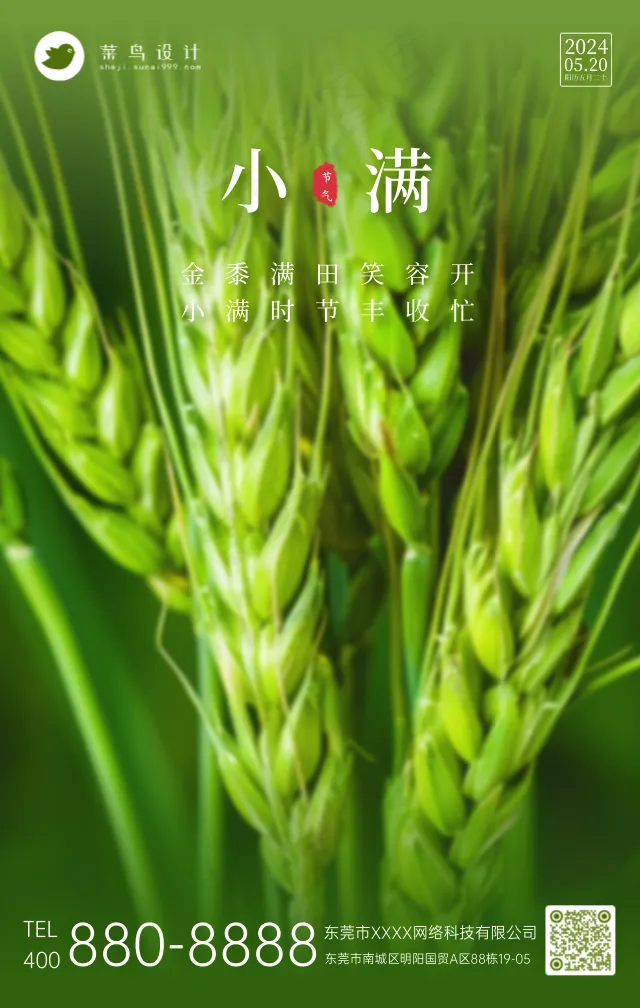小满手机海报