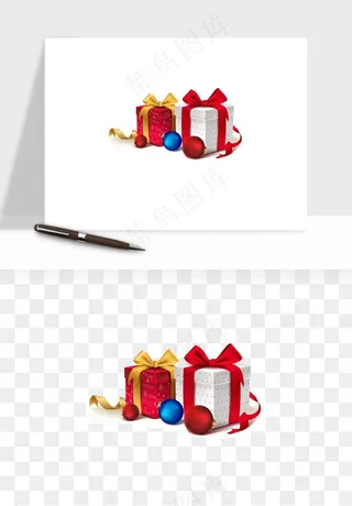 礼盒礼物png免抠