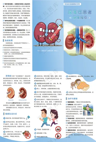 尿毒症患者健康指引三折页