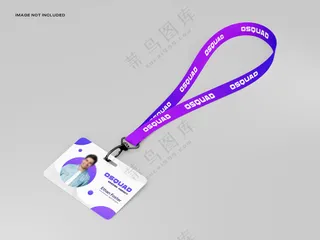 工作牌胸牌样机