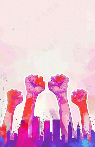 学生毕业季考试青春插画背景