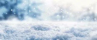 冬天白色闪耀的雪花寒冷唯美小寒大寒立冬大雪摄影图