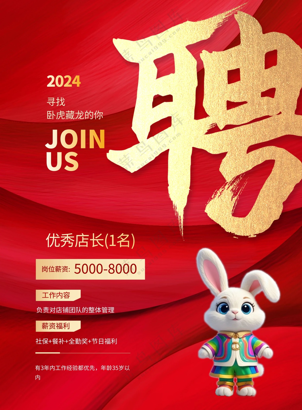 2024年招聘海报