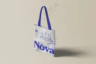 文创帆布袋帆布包手提袋购物袋样机PS素材-2