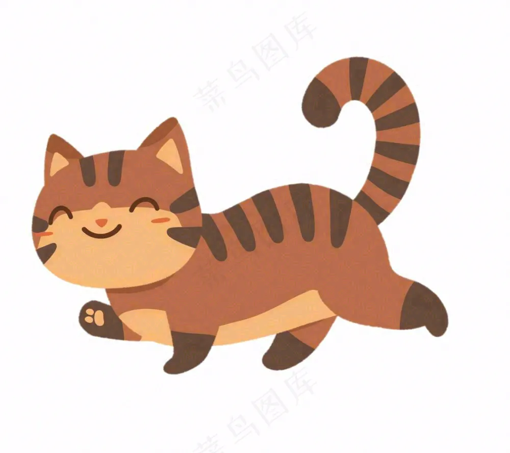 小猫猫咪宠物动物卡通插画免抠