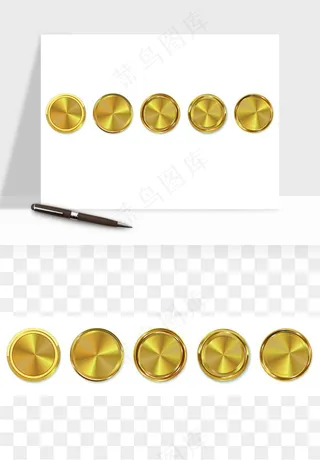 奖章勋章品质标签矢量png免抠