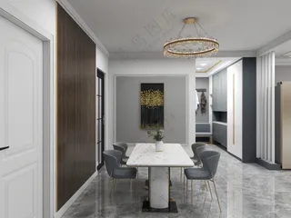 现代简约餐厅2