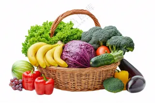 新鲜蔬菜水果生鲜摄影免抠