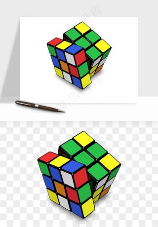 游戏魔方玩具png免抠
