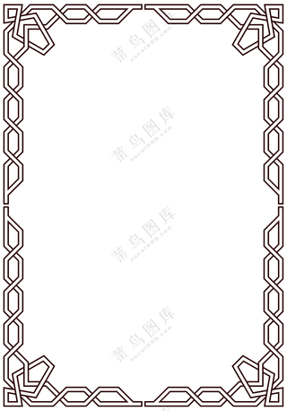欧式花纹边框 (9)