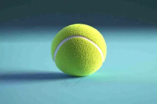 网球运动摄影图