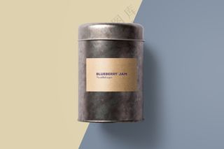 茶叶罐包装标签样机超市品牌vi提案PS模板14